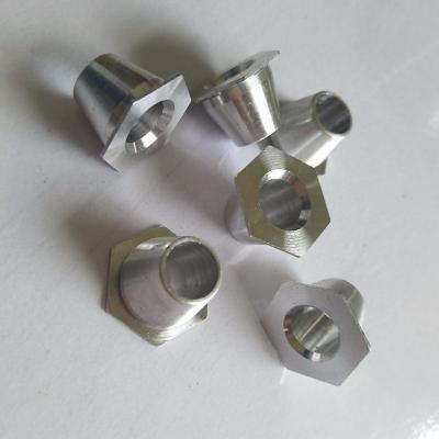 China Thin Aluminum Part / Aluminum Aluminum Hex Nut / Thin Hex Head Tapered Aluminum Parts for sale