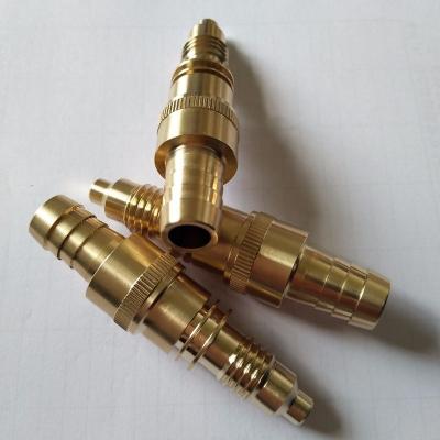 China Automobile CNC Parts / Machining Brass Part / Milling Drilling Part for sale