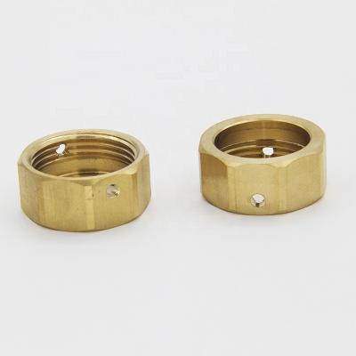 China Aluminum Brass Nut / Customized Brass Nut Drilling Bushing for sale