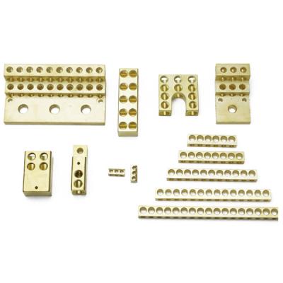 China Brass Electronic Components Terminal Block / Electrical Terminal Block Meter / Grounding Grounding Mat for sale