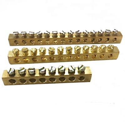 China Terminal Block with Brass Screw/Terminal Holes 21 - A.W.G. 30 for sale