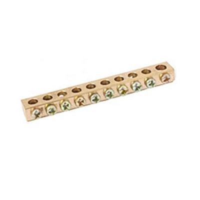 China Electronic Components Copper Terminal Block / Terminal Block With Male Screw Connectors for sale