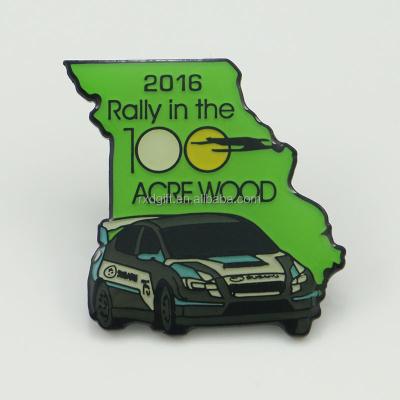 China Custom Metal Car and Trees Lapel Badges American Emblems in Memorabilia for sale