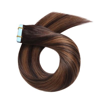 China 12A Tangle Free Cuticle Aligned Hair Cuticle Aligned 100 Hair Tape In Raw Virgin Hair Extensions Wholesale Remy Tape Hair Extension for sale