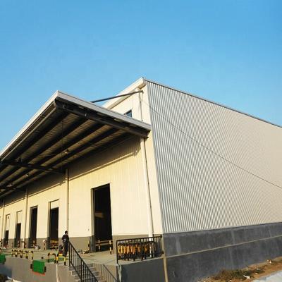 China House Steel Fabricated Durable Pre Engineered Steel Building Construction Warehouse Structure Design for sale