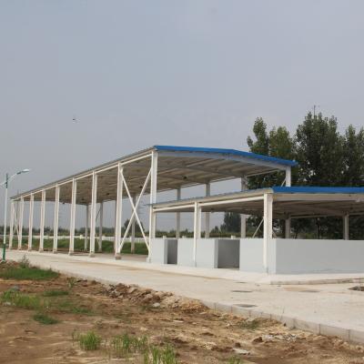 China Large Span Traditional Steel Structure Warehouse Customized Construction for sale