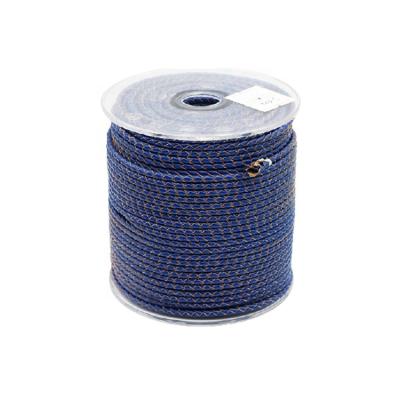 China For Jewelry Makers Supply Round Braided Rope Full Size Jewelry Leather Rope for sale