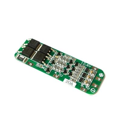 China Li Ion Lipo Battery Pack 3S 20A 18650 Lithium Battery Charger PCB BMS Board For Drill Motor 12.6V Lipo Cell Module for sale