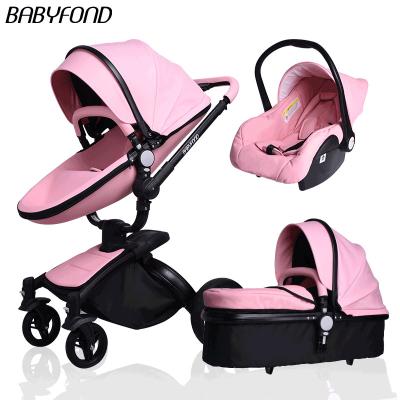 China China Manufacturer Luxury Pram Car Seat Set Baby Stroller Tricycle 2 in 1 for sale