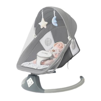 China Babyfond Comfortable High Quality Baby Rocking Chair Bouncer Electric Swing /Cradle With Bluetooth Control Music For New Baby Sleep for sale