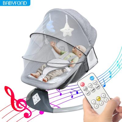 China New Swing /Cradle 2021 Comfortable Factory Wholesale Design Automatic Electric Baby Bouncer for sale