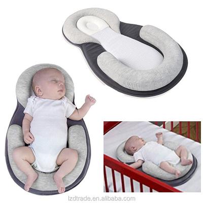 China Eco-friendly Neonatal Bionic Crib Baby Crib Pillow Anti-Offset Head Side Sleeping Bed Pillow Milk Sleep Overflow Artifact for sale