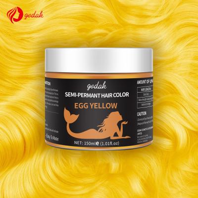 China OEM ODM Hair Color Hair Dye Hair Color Easy Coloring High Quality Semi - Permanent Cream for sale