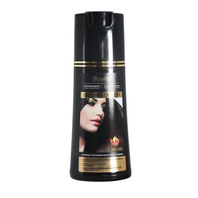 China Easy To Use Shampoo Permanent Hair Color Hair Dye Instant Private Label Hair Dye Shampoo for sale