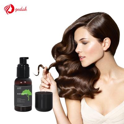 China Best Nourishing Hair Care Manufacturers Nourishing Hair Essence Serum Professional Smoothing Private Label Shiny Natural Organic Hair Oil for sale