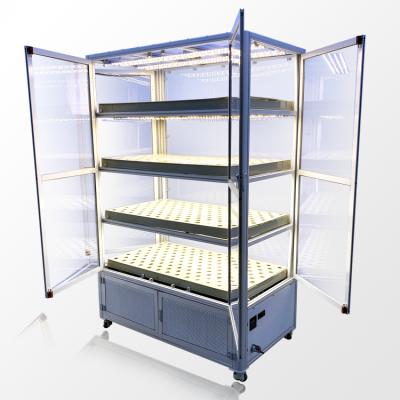 China Mini Grow Box Complete Cabinet Aeroponics Waterproof Hydroponic Indoor Automatic Watering Growing Systems for sale