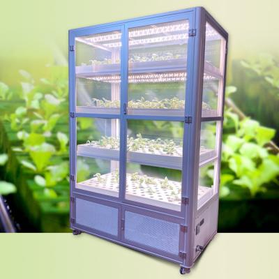 China Waterproof Automatic Smart Indoor Grow Tent Complete Kit Hydroponics Grow Cabinet Grow Box for sale