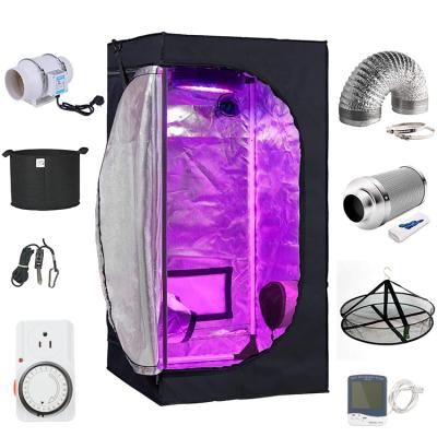 China 2021 ECO FRIENDLY Factory Hot Wholesale Complete Grow Room Mylar System Hydroponic Growing Tent Kit for sale