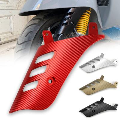 China CNC Front Wheel Rocker Protector Aluminum Alloy Motorcycle Fender Side Cover Pad For VESPA GTS 125 200 300 2013 - 2020 Accessories for sale