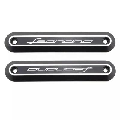 China Aluminum Alloy Motorcycle Accessories Radiator Water Tank Side Outer Cover For BENELLI Leoncino 500 leoncino 500 for sale