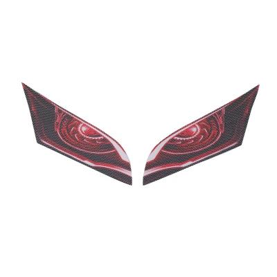 China PVC Motorcycle Accessories Headlight Protector Sticker Headlights Eye Body Sticker For Honda CBR600RR F5 2007-2012 for sale