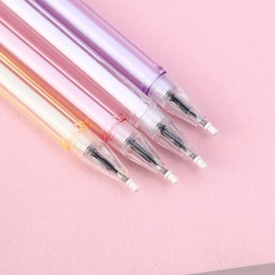 China Excellent Quality Natural Gel Pen Realistic Fruit Shape Strawberry Sequin Pendant Pen for sale