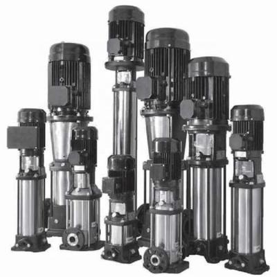 China High Efficiency Vertical Electric Motor Engine Driven High Head stainless steel Multistage Booster Jockey Inline  pump for sale