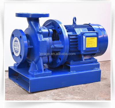 China High Efficiency High Pressure ISW Horizontal centrifugal pump Pipeline booster pump for sale