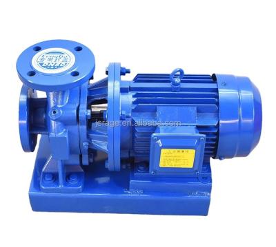 China High Efficiency High Pressure ISW water pump agricultural irrigation cast iron HT200 horizontal piping centrifugal pump for sale