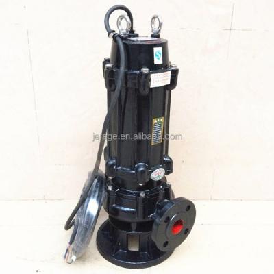 China High Efficiency High Pressure WQ/QW Big Flow Rate High Pressure Submersible Non-clogging Sewage Pump Electric Centrifugal Pump Single stage Pump for sale