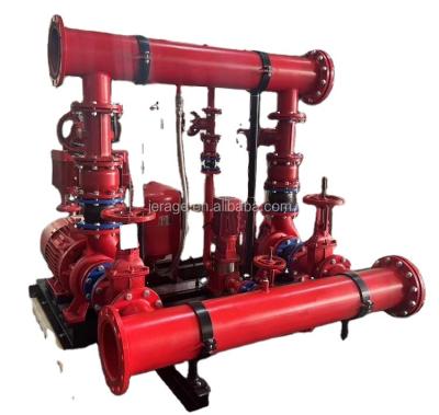 China Commercial Buildings 800 Gpm Fire Fighting Pump System With Diesel Jockey Pump For Sale for sale