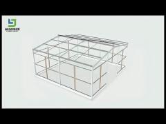 Customized Prefab Steel Structural Building Workshop Warehouse