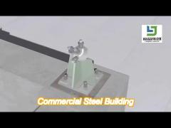 anti corrosion commercial steel building bolted connection steel custom height