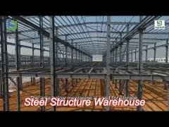 custom size steel structure warehouse galvanized steel multi functional