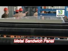 prefabricated building metal sandwich panel construction material eps sandwich panel