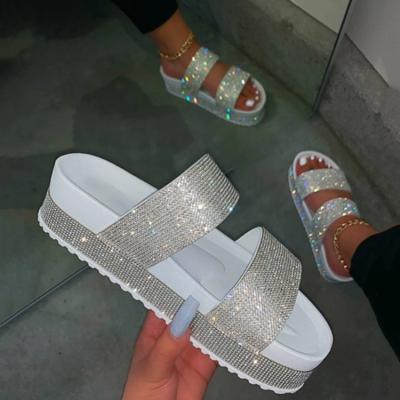 China Women Platform Sandals Fashion Summer Ladies Outdoor Sandals Breathable Customized Flat Women for sale