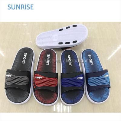 China Latest Massage Design Africa EVA Injection Customize Slippers Sport Sandals for sale