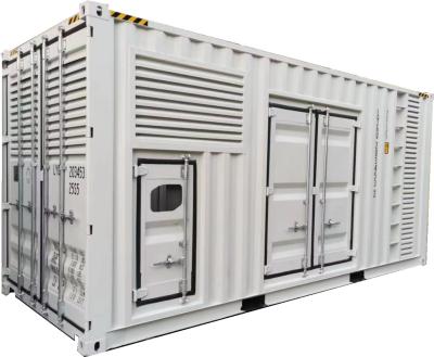 중국 호텔을 위한 자동차 통증 엄청나게 큰 무음 생성기 1000 kw 디젤 엔진 Genset 판매용