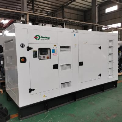 China Grupo de gerador diesel de SHX 250 Kva Cummins gerador diesel à prova de som de 200 quilowatts à venda