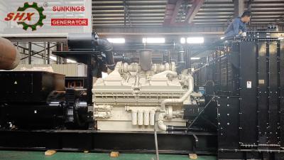 Cina 2MW generatori ad alta tensione diesel 4.16kv Cummins Genset in vendita