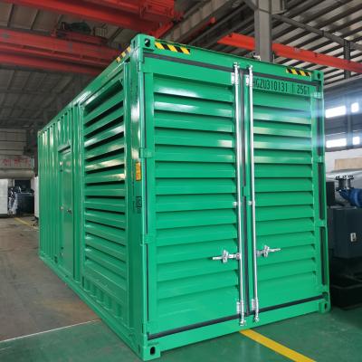 China SHX 800kva 640kw 50Hz 3 Phasen-Behälter-Dieselgenerator-Hotel elektrisches Dieselgenset zu verkaufen