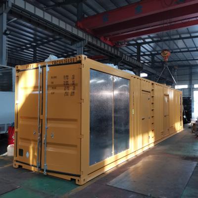 China Dieselgenerator des Behälter-2250kva mit schalldichtem Generator Cummins Engine 1800kw zu verkaufen