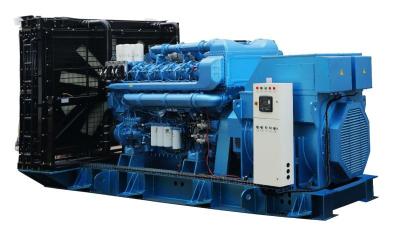 China 1MW 2MW aardgas/biogas Gasgenerator met Cummins Yuchai Weichai-motor Te koop