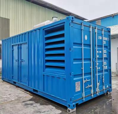 China 1350KVA Super Silent Diesel Generator Set com motor de potência SHX Diesel Generator Container Generator Plant Electric Alternator Generator para Industrial à venda