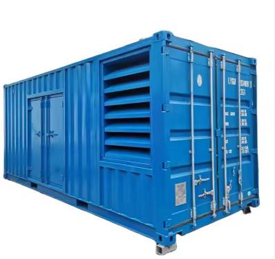 China 2100KVA Container Diesel Generator Set With Power Engine Super Silent SHX Diesel Engine Generator Electric Plant  Marine Generator For Industrial for sale