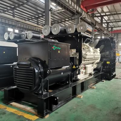 China Dieselgenerator 60Hz 2000kw 2500-KVA-Hochspannungsgenerator-Satz zu verkaufen