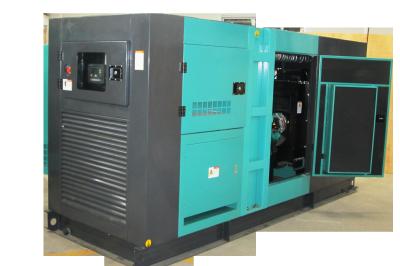 China Sistema insonoro de Cummins 500 KVA DG de los generadores de alto voltaje resistentes ISO8528 en venta