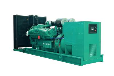 China Cummins 1MW driefasige 4160V 60hz dieselgenerator voor elektriciteitscentrales Te koop