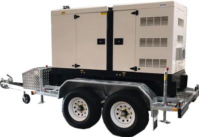 China 300 Kilowatt Trailer Diesel Generators Perkins 400 Kva Generator With Four Wheels for sale