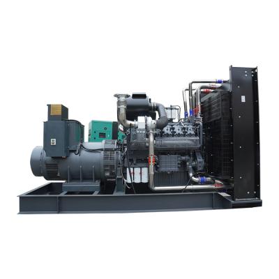 中国 550kVA 440KW オープンタイプ 電動 工業用ディーゼル発電機セット 販売のため